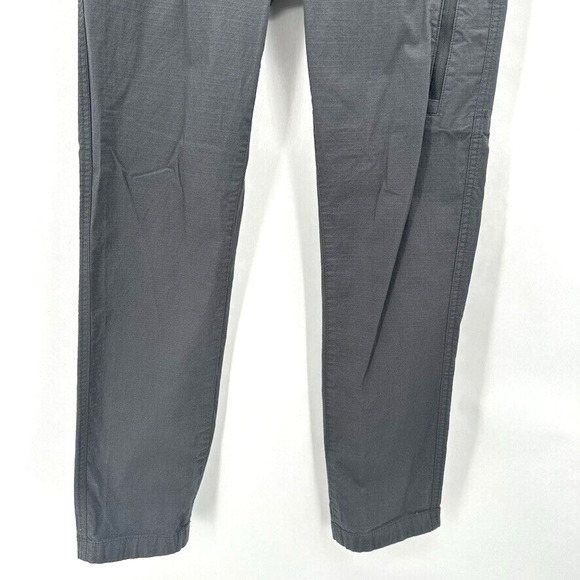 Vuori Ripstop Climbing Pants Womens XS Mid Rise Drawstring Gray Pockets Outdoor - Picture 3 of 10